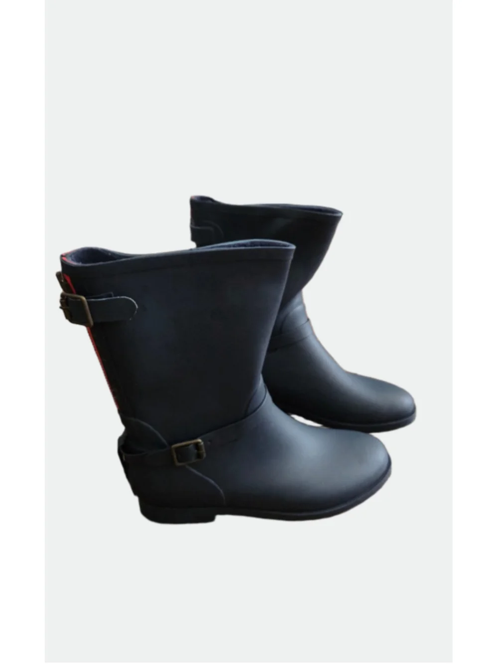 Boden Womens Blue Rain Boots Size 41